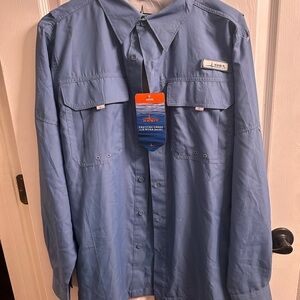 Men's Habit Blue Shirt